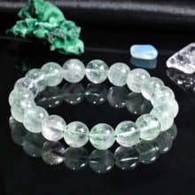 一圖一物 | #581 10mm 翠幽靈水晶手鍊 綠幽靈 事業運工作運 開運