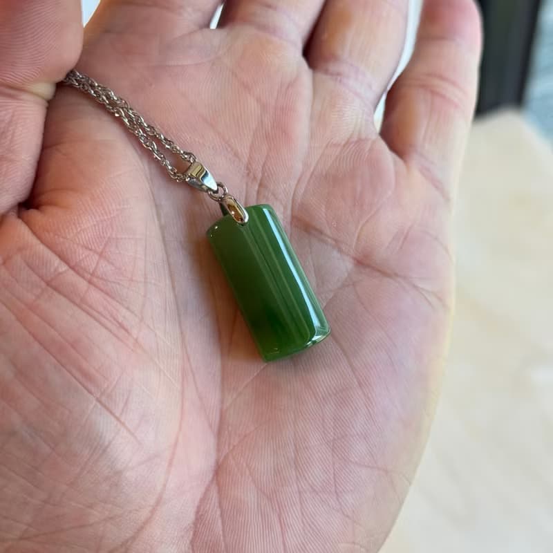 碧心如一 - 福氣玉光系列 - 台灣設計雕刻玉珮