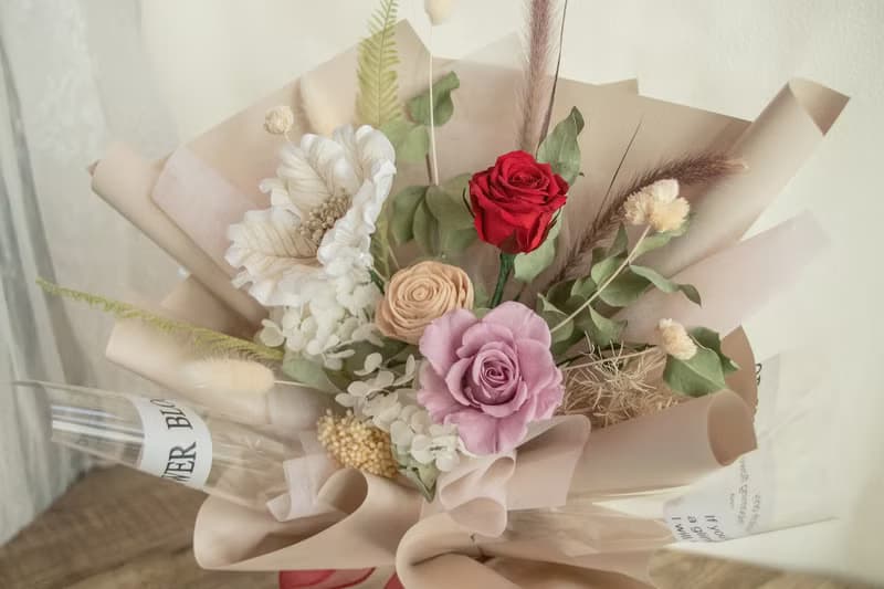 唯一的愛 質感浪漫玫瑰花花束 情人節花束 求婚花束