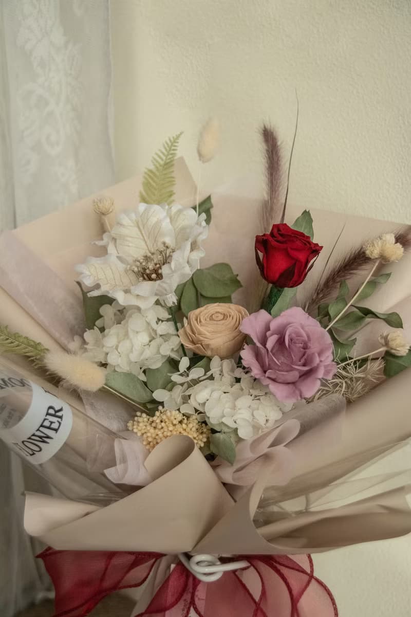 唯一的愛 質感浪漫玫瑰花花束 情人節花束 求婚花束