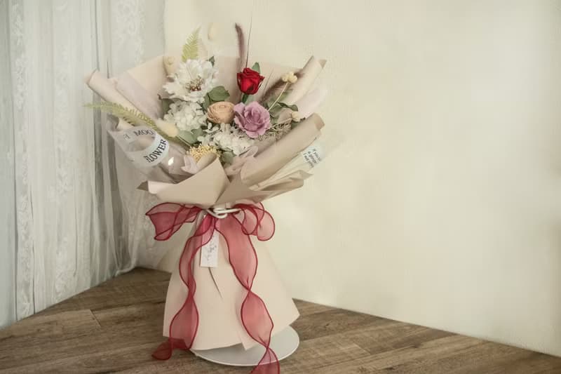 唯一的愛 質感浪漫玫瑰花花束 情人節花束 求婚花束