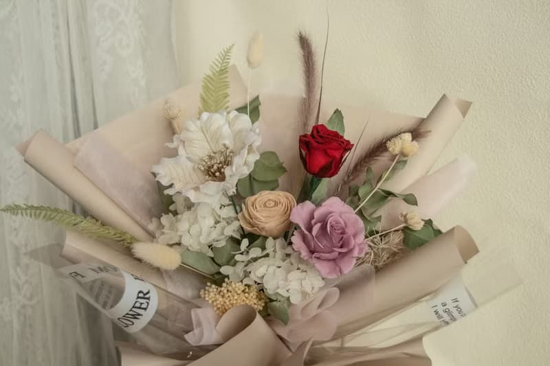 唯一的愛 質感浪漫玫瑰花花束 情人節花束 求婚花束