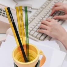 3色禮物  耐用飲管扁形Tritan 透明咖啡吸管 可熱飲環保 附送毛刷