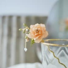 牡丹 - 樹脂髮簪 髮叉 飾品 禮物