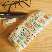 英國製作  可愛食物卡通直立式筆袋 眼鏡袋 餐具袋 化妝袋