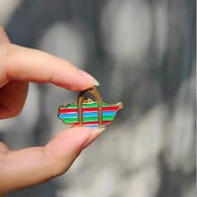 台灣茄芷袋徽章附禮盒/ 台灣LV 臺灣伴手禮/特色禮物