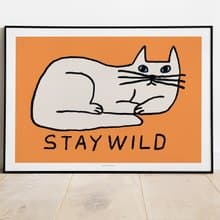 藝術海報 - Stay Wild (A3/A4)