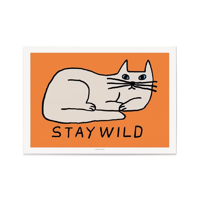 藝術海報 - Stay Wild (A3/A4)