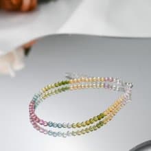 晨露映霞・碧璽手鍊