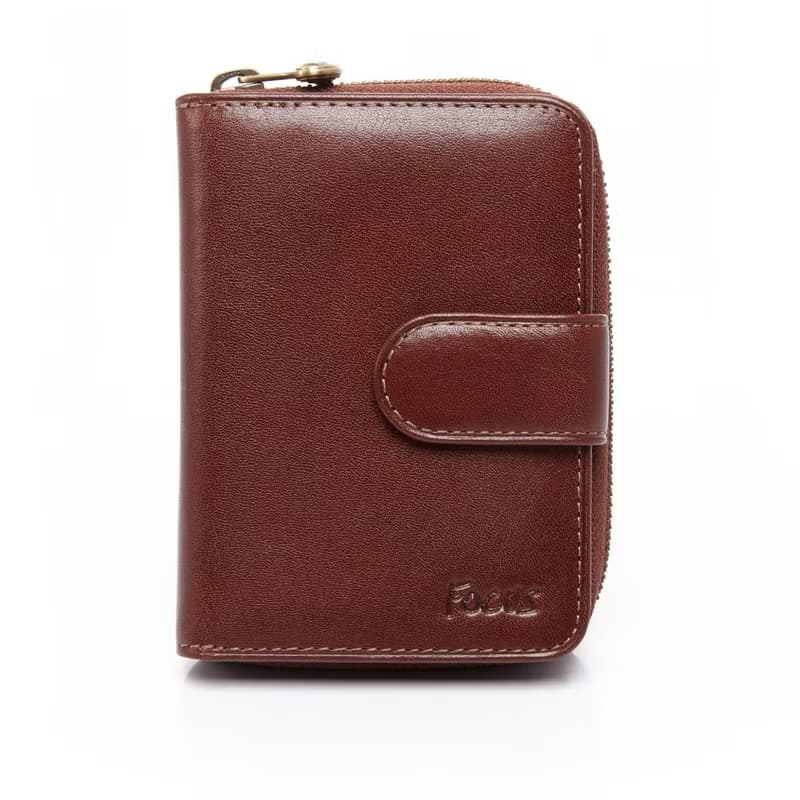 【女中夾錢包】真皮中夾錢包 / 女中夾多卡夾零錢 / 女皮夾錢包