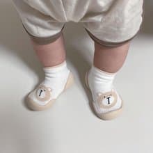 韓國 Ggomoosin 學步襪鞋 -   奶茶熊仔
