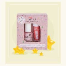 英國【Miss NELLA】兒童水性彩妝糖果罐系列2入組-星星糖