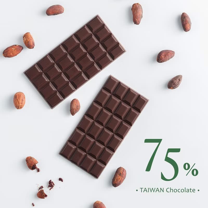 75% 經典迦納黑巧克力/減醣健康