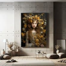 無框畫 | 美甲 *花藝* 美體雕塑*美髮護膚*香氛精油工作室掛畫