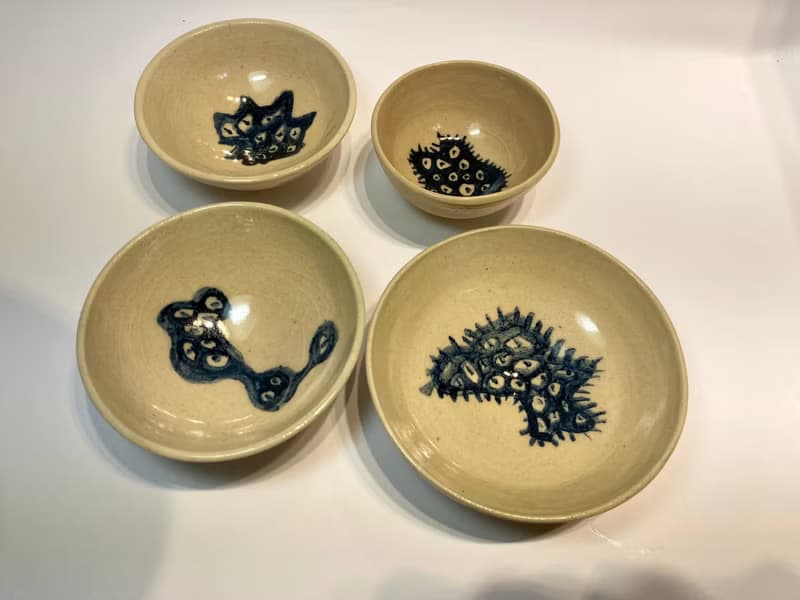 【眼睛怪獸】陶瓷醬料碟組