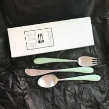 葡萄牙 Cutipol | ALICE | 青玉銀 / 兒童三件組