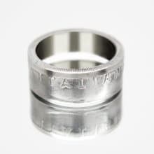 Italy Coin Ring 50 lire 1954-1989 coin ring italy italian coin ring coin ring
