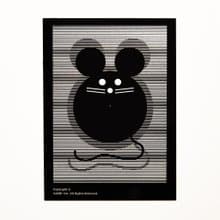 防水貼紙 機車貼紙 行李箱貼紙 老鼠 鼠鼠 安全帽貼紙 悠遊卡