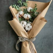 韓風花束/棉花花束/乾燥花束/棉花乾燥花束/生日花束/情人節花束