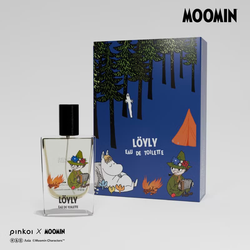 【Pinkoi x Moomin】No. 42 月下蒸石淡香水 | 北歐草本香 | 姆明