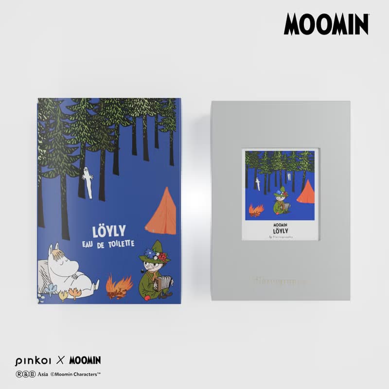 【Pinkoi x Moomin】No. 42 月下蒸石淡香水 | 北歐草本香 | 姆明