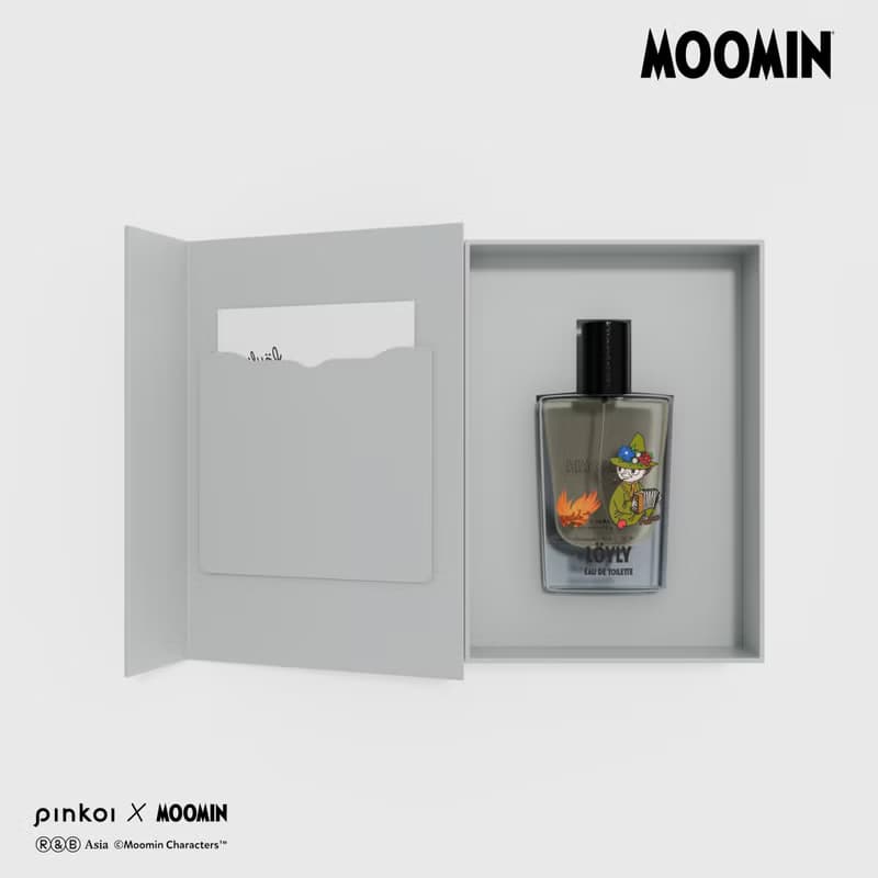 【Pinkoi x Moomin】No. 42 月下蒸石淡香水 | 北歐草本香 | 姆明