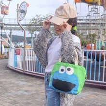 ENVIROSAX 棉質小托特包 | 芝麻街─餅乾怪獸