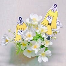 小雛菊大防水貼紙