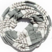 喀什米爾Cashmere 針織圍巾 純羊毛圍巾 手織圍巾 編織圍巾-日本