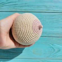 Boobs, breast toy, for lactation consultant, antistress toy, breastfeeding