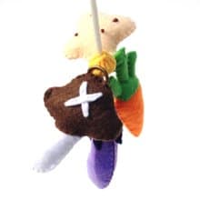 フェルト　野菜釣りセット　知育おもちゃ　グッズ　子ども　プレゼント