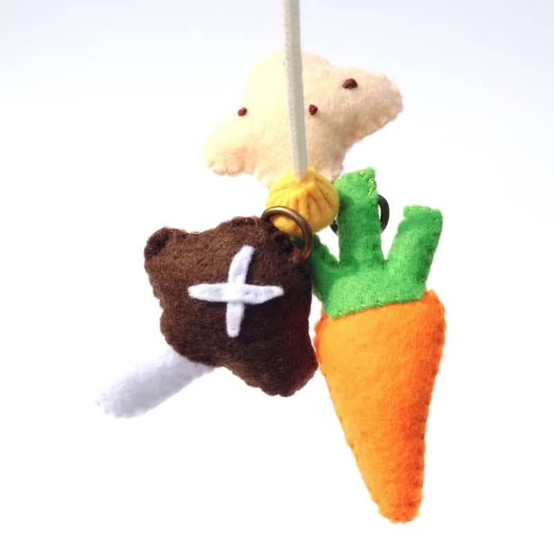 フェルト　野菜釣りセット　知育おもちゃ　グッズ　子ども　プレゼント