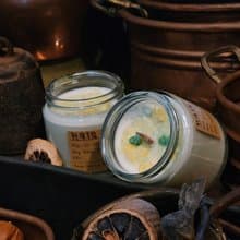 【輕檸草闊】思緒清晰_檸檬香氛蠟燭/聖誕禮物/