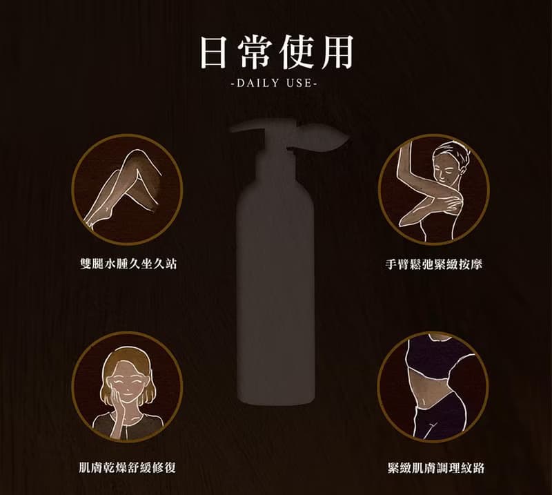 【母親節禮物】精油香療潤膚按摩油-甜蜜浪漫 250ml