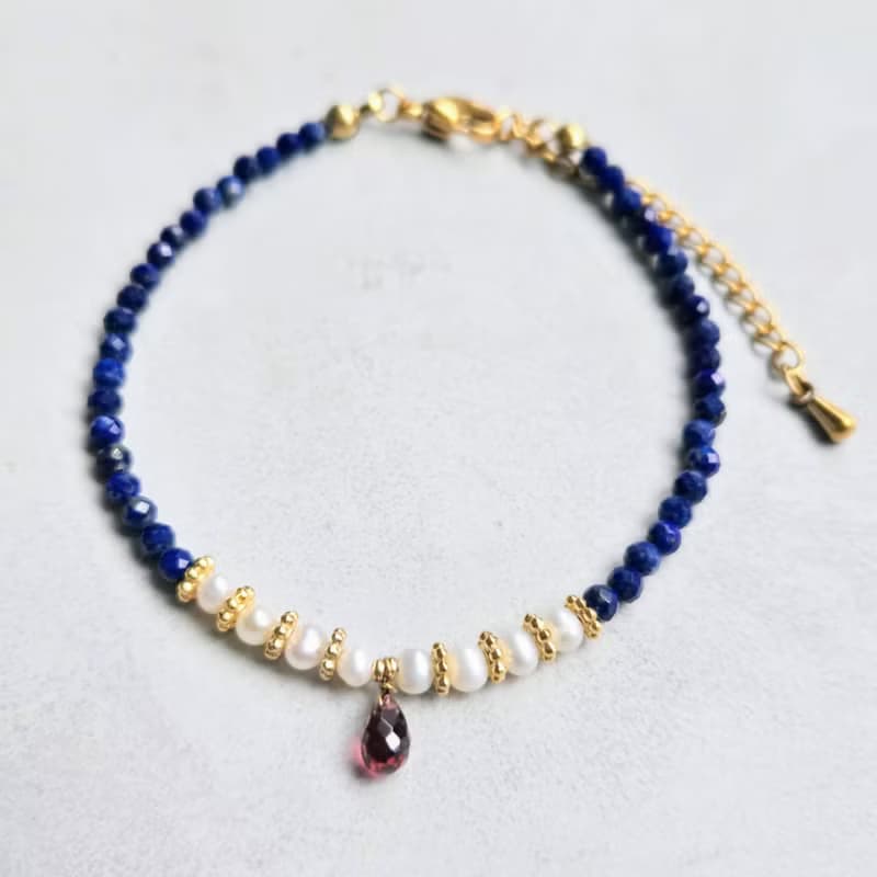 【日本製】白雪姫のブレスレット　医療用ステンレス使用