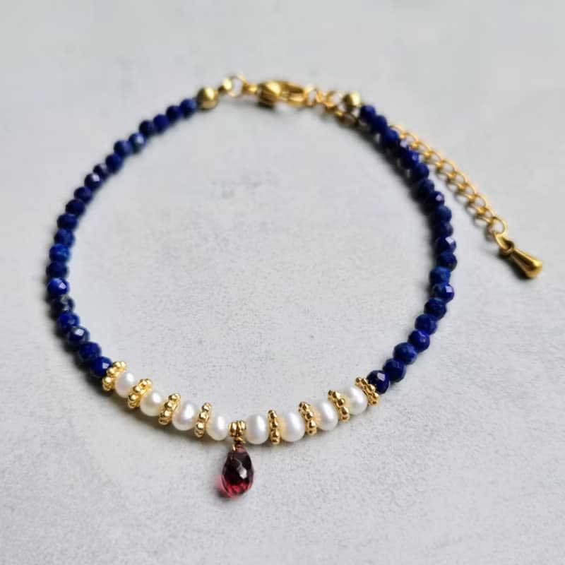 【日本製】白雪姫のブレスレット　医療用ステンレス使用