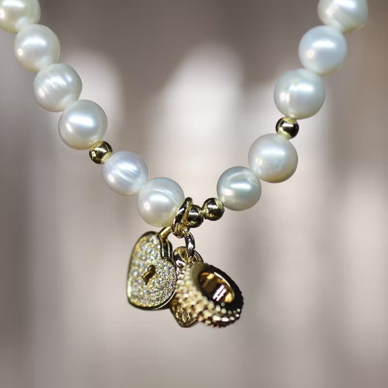 【梅花落】淡水珍珠手鍊 | 嘆息之珠