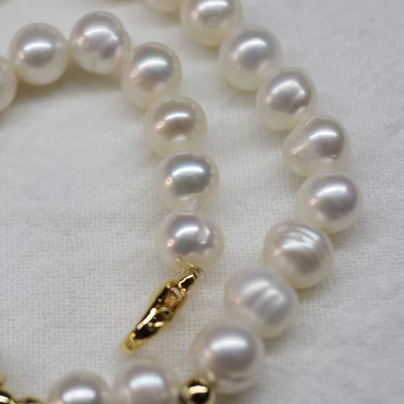 【梅花落】淡水珍珠手鍊 | 嘆息之珠