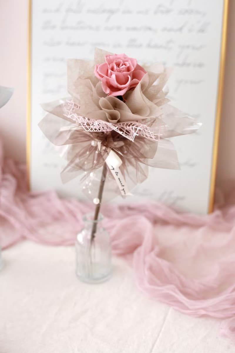 晨曦之戀。告白花束 永生花 生日禮物 情人 紀念 永生花