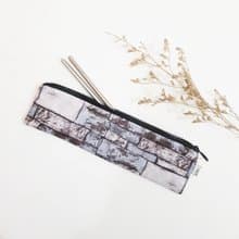 【換季特賣】【石頭紋理-紫灰】 餐具袋 環保 筆袋 刷具袋 交換禮