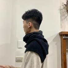 梯形100%克什米爾手作冬天圍巾。。黑/灰。中性款。男女可用