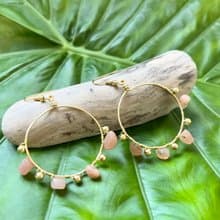 天然石系列 / 蜜陽 / 耳環 / 耳針 / 耳勾