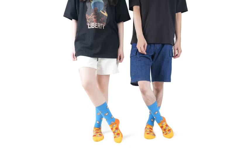 巴哥 浣熊 舒適花襪∣台灣製造∣Sounds Good聯名款∣Free size