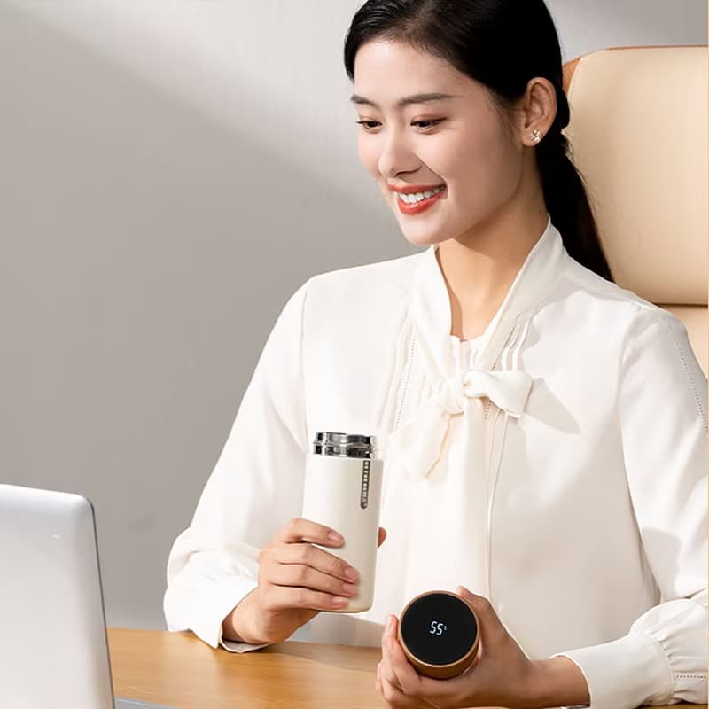 【免運】和正智能迷你便攜不鏽鋼316保溫杯學生簡約水杯