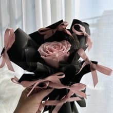 妮婭設計|快速出貨 單朵芭蕾風永生小花束