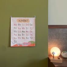 【現貨】彌月禮 寶寶認知學習布海報