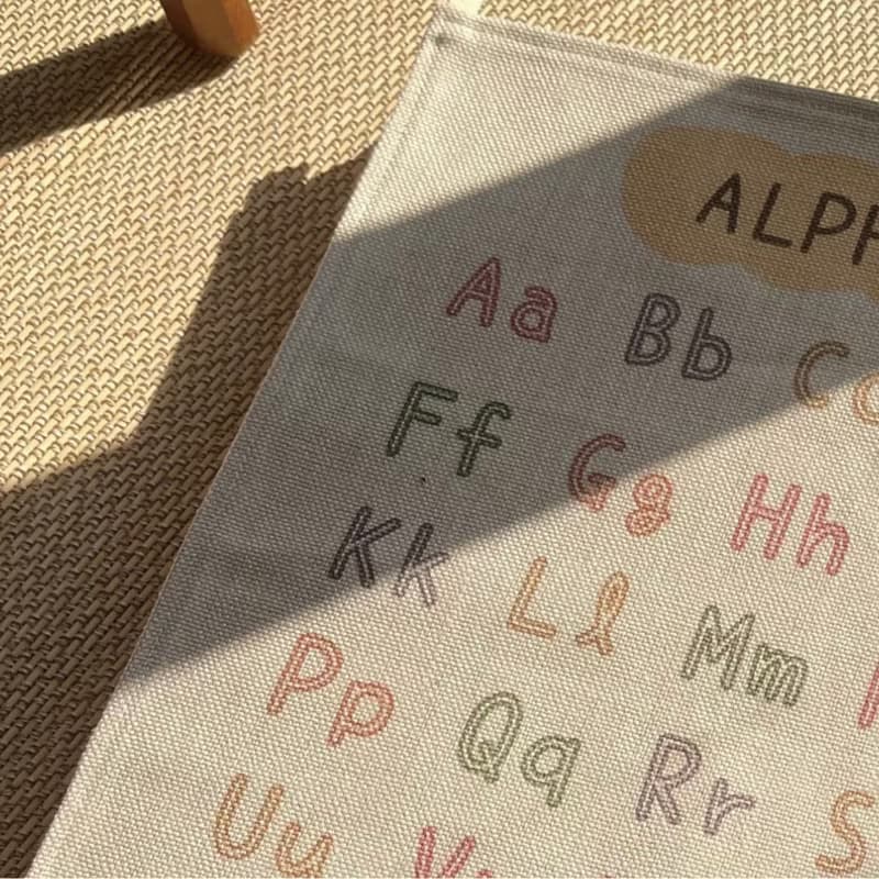 【現貨】彌月禮 寶寶認知學習布海報