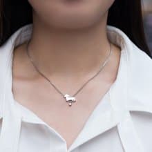 抗敏醫療鋼 狗狗背影系列-臘腸狗