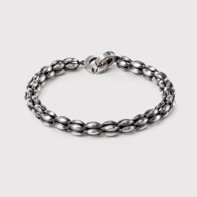 Dardanelles, Silver Bracelet for Men, Handmade 925k Sterling Silver Bracelet
