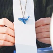 純鈦手工製作 • 鯨魚項鍊